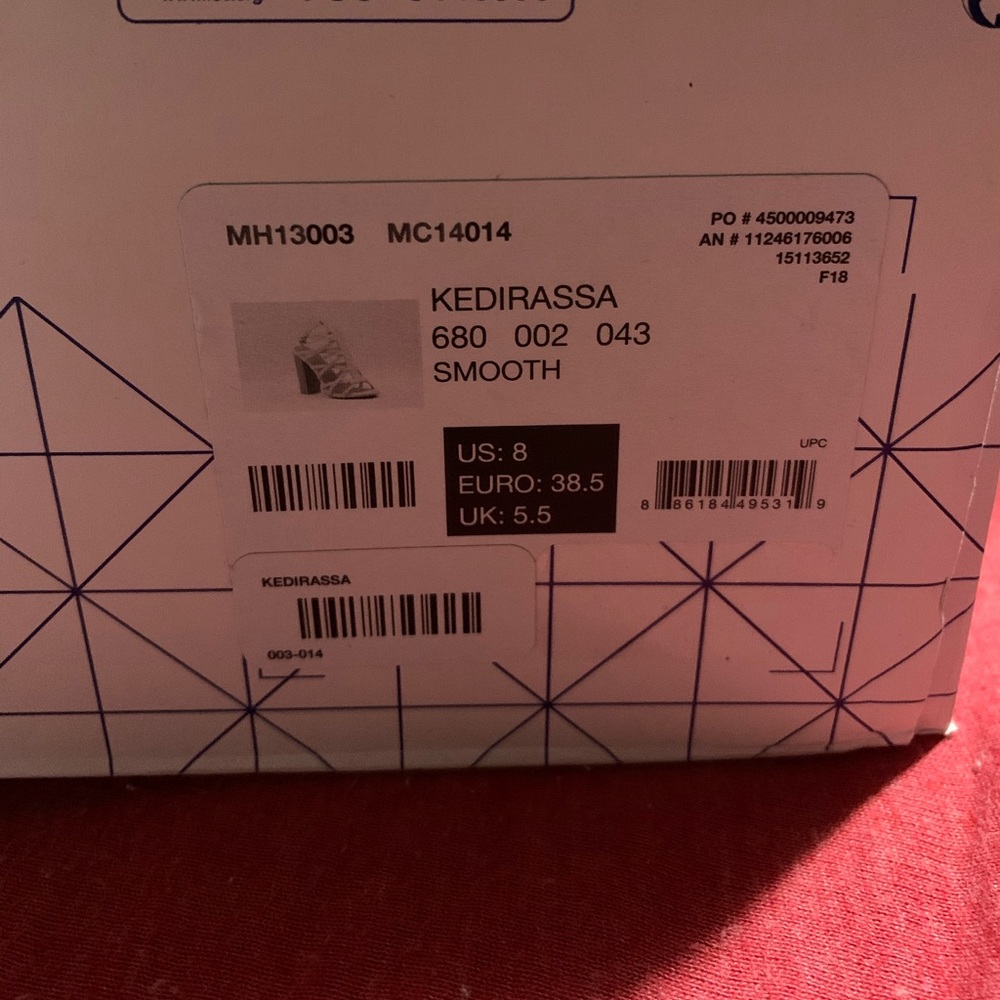 Call it spring Strappy Chuncky Heel